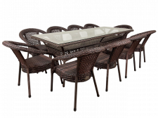 Комплект плетенный для летней веранды